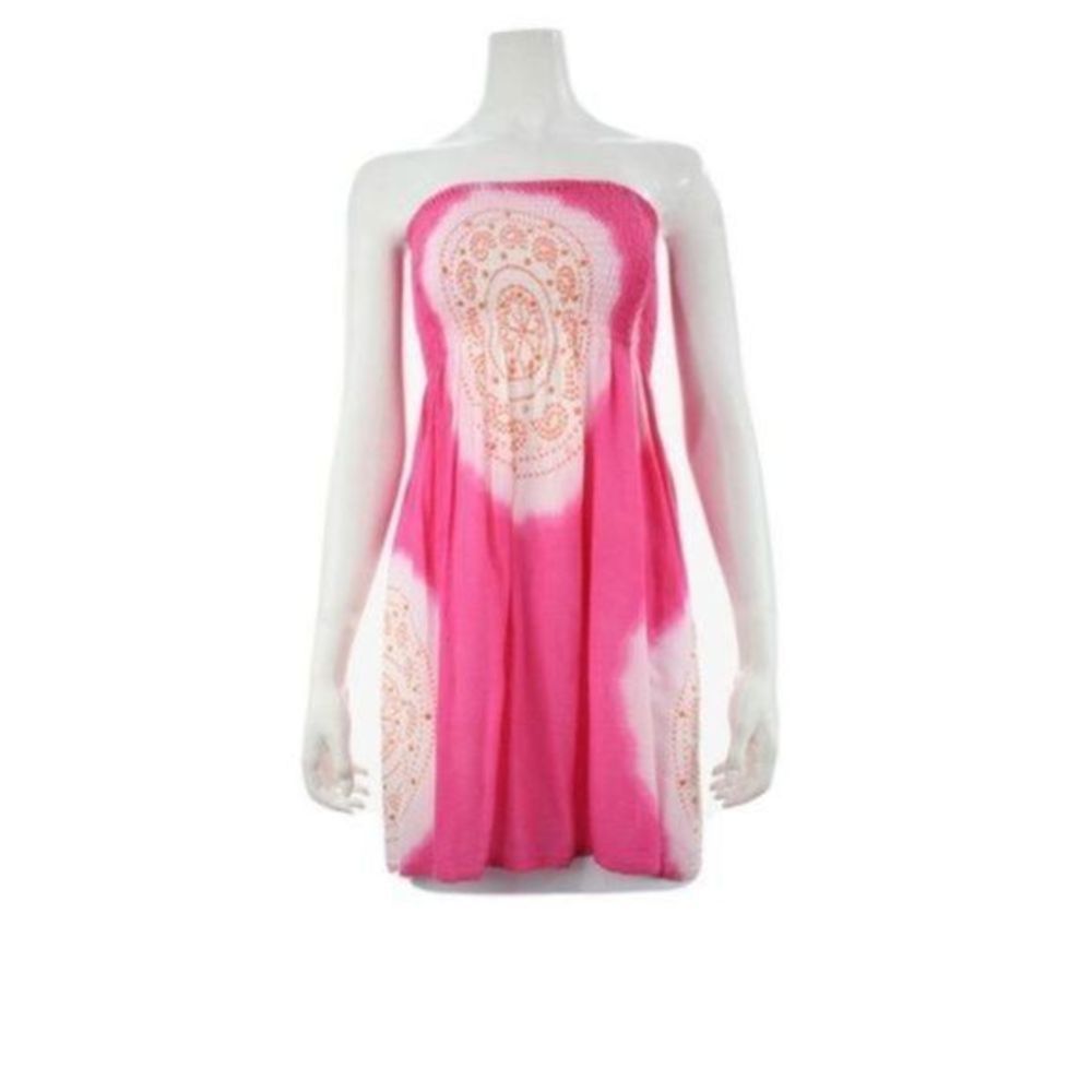 COOL CHANGE Pink Strapless Mini Dress Size Girls